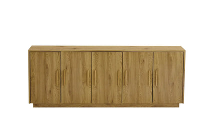 Oak veneer finish on the Volta Sideboard