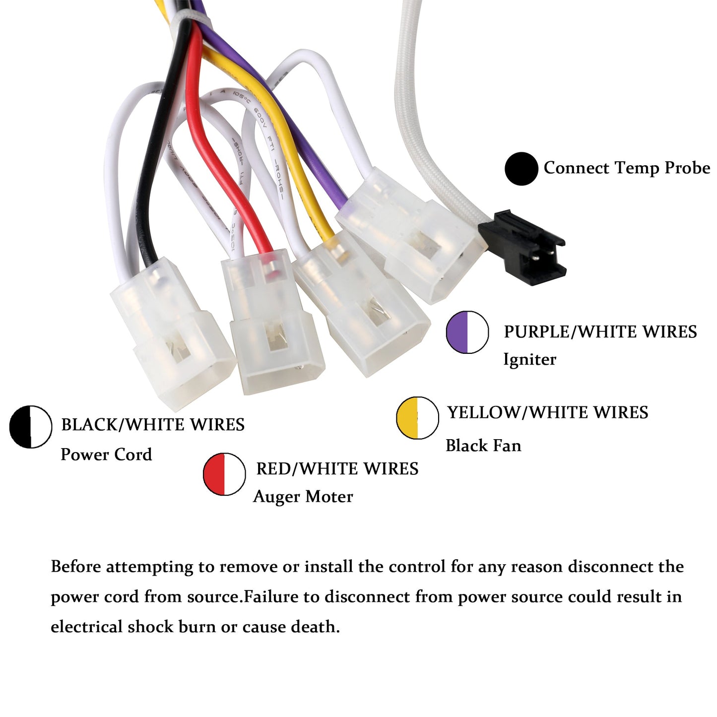 ASMOKE AS350 Pellet Grill Replacement Control Board