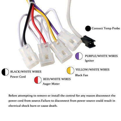 ASMOKE AS350 Pellet Grill Replacement Control Board