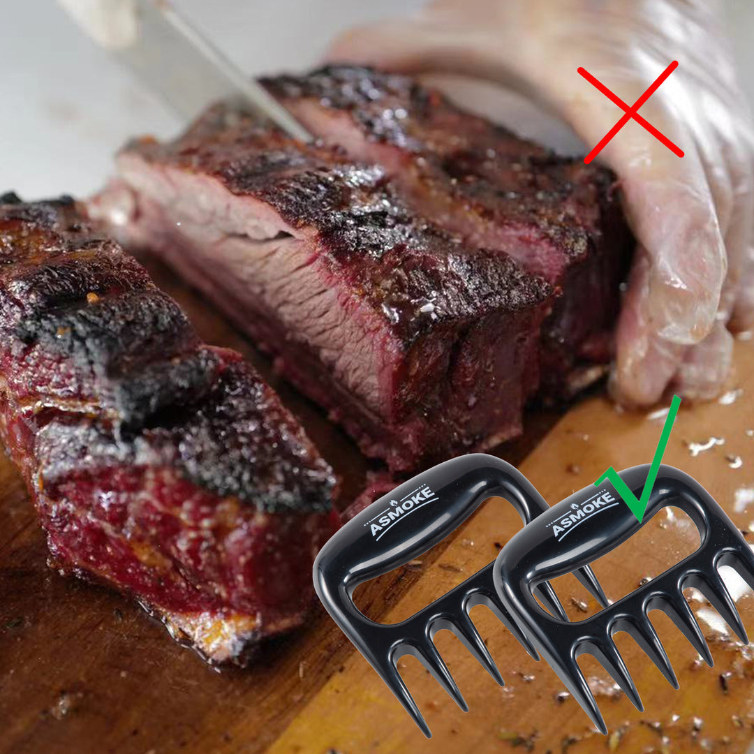 ASMOKE BBQ Meat Shredding Claws, Set of 2