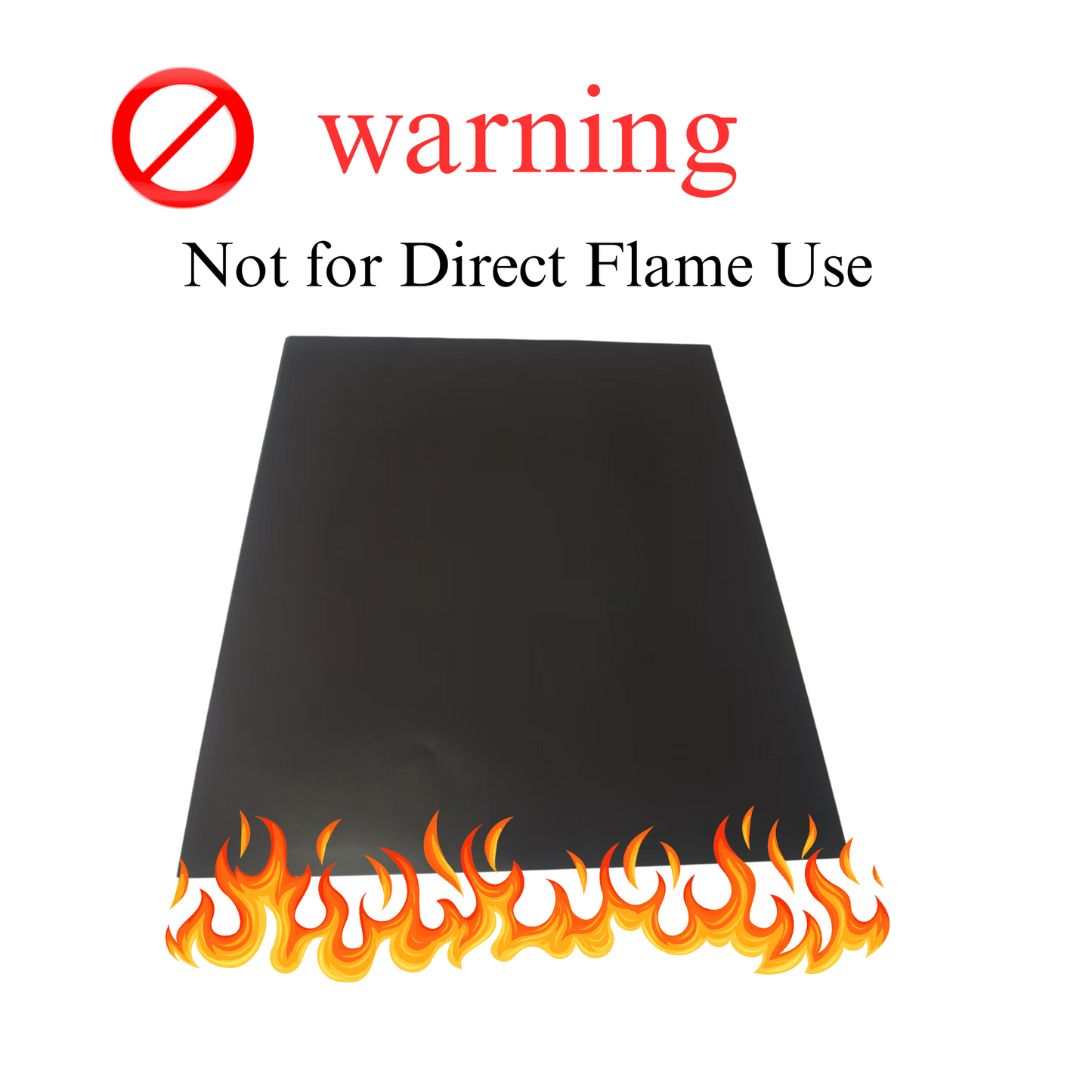 ASMOKE BBQ Grill Mats, 2-Pack, Non-Stick PTFE, Up to 260°C