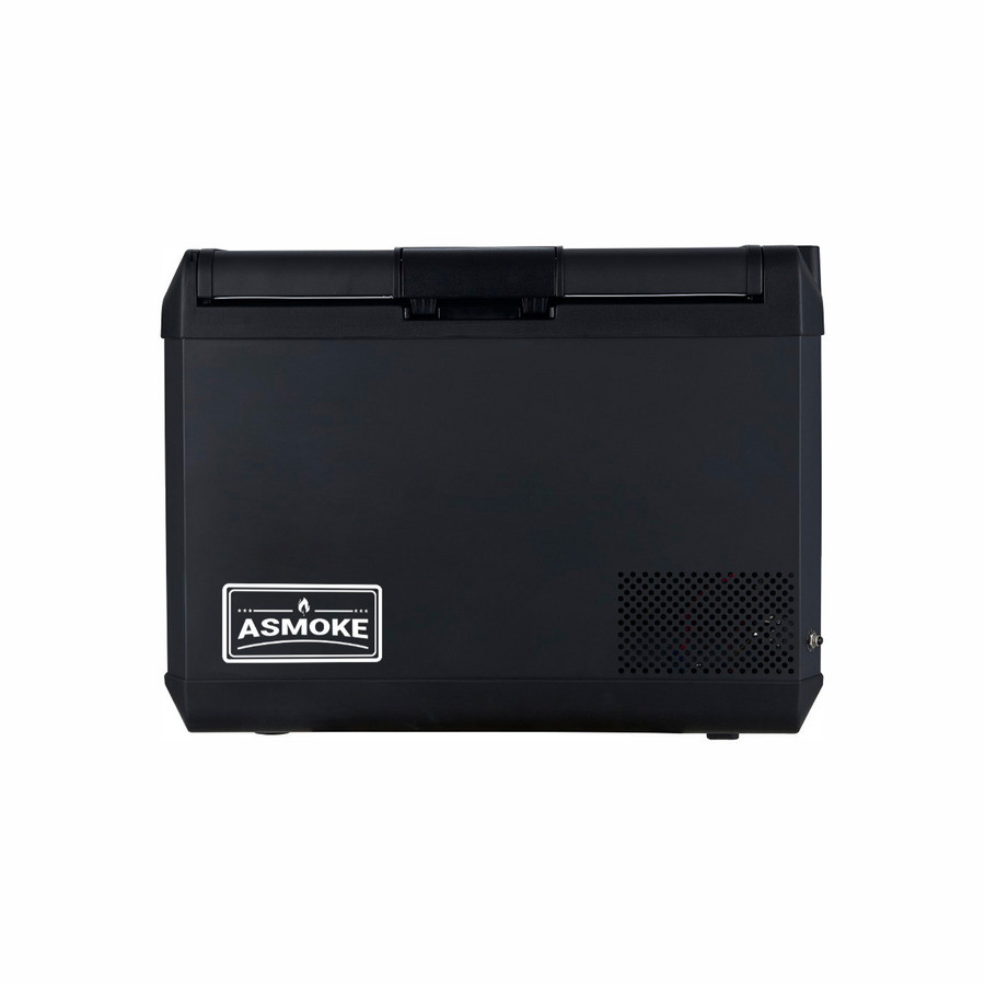 ASMOKE 37L Mini Fridge Compact Refrigerator Roll-Bond Evaporator -20°C Internal Light