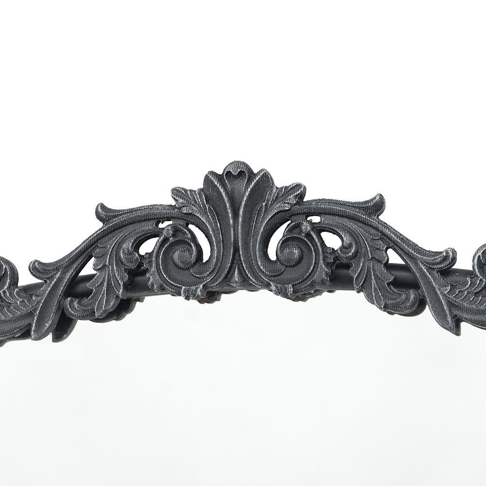 Ornate Metallic Floor Mirror 169x92cm Baroque Style - Statement Piece