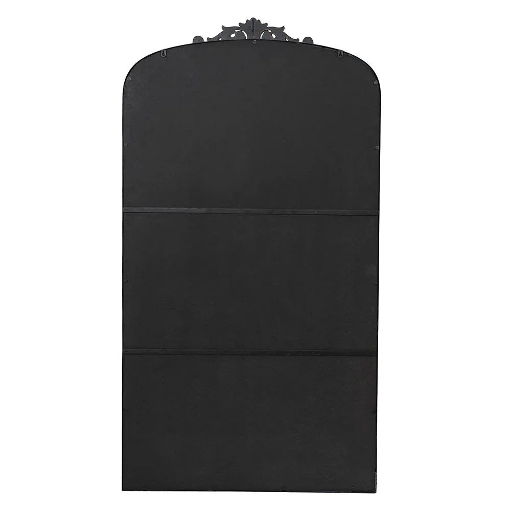 Ornate Metallic Floor Mirror 169x92cm Baroque Style - Statement Piece
