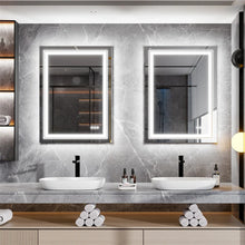 LED Bathroom Mirror 900x700mm Dimmable Anti-Fog Wall Mount Vanity