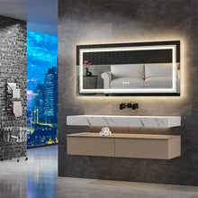 LED Bathroom Mirror 1200x600mm Full-Size Double Light Vanity Makeup