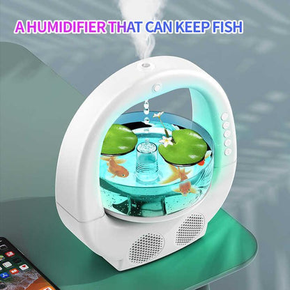 Black 3 In 1 Anti-Gravity Humidifier - Stacks Warehouse