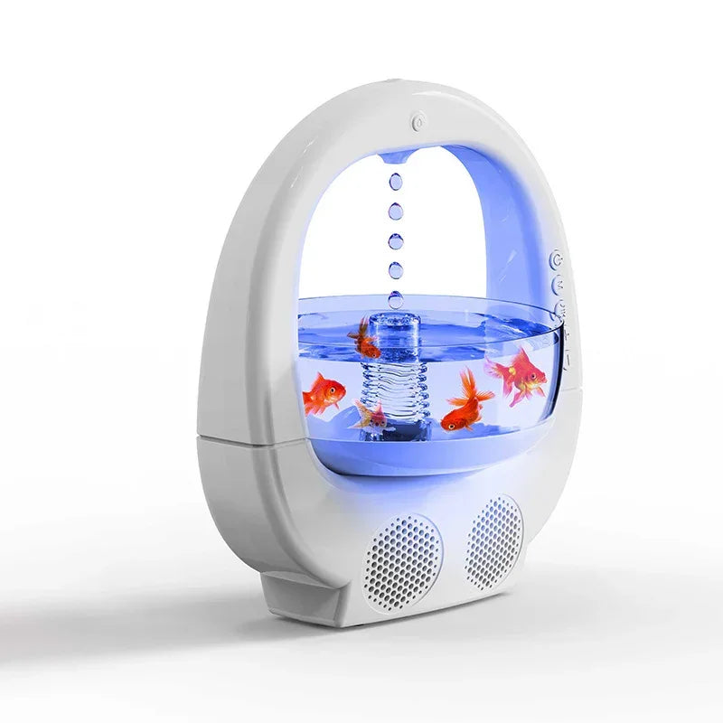 White 3 In 1 Anti-Gravity Humidifier - Flea Market