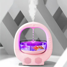 Pink 3 In 1 Anti-Gravity Humidifier - Stacks Warehouse