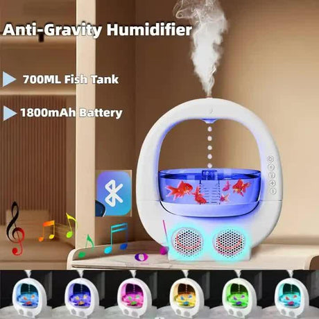 Pink 3 In 1 Anti-Gravity Humidifier - Flea Market