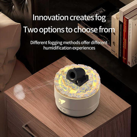White Creative Cannon-Shaped Aromatherapy Diffuser - Flea Market