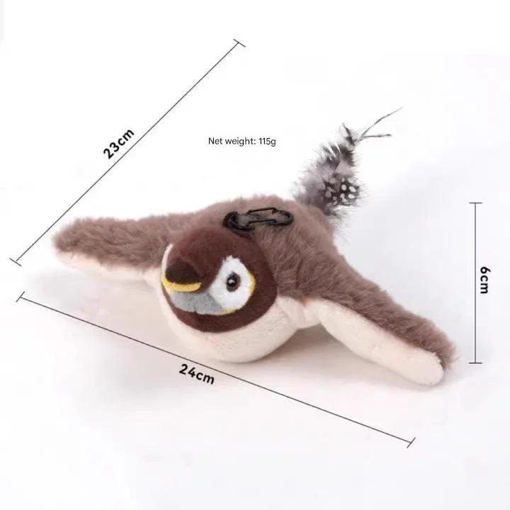 Interactive Flapping Wing Bird Toy - Motion Activated Cat & Dog Toy