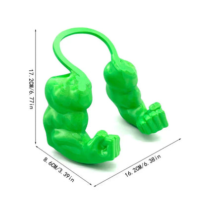 2-Piece Muscle Arm Pet Costume - Funny Novelty Arms for Cats & Dogs
