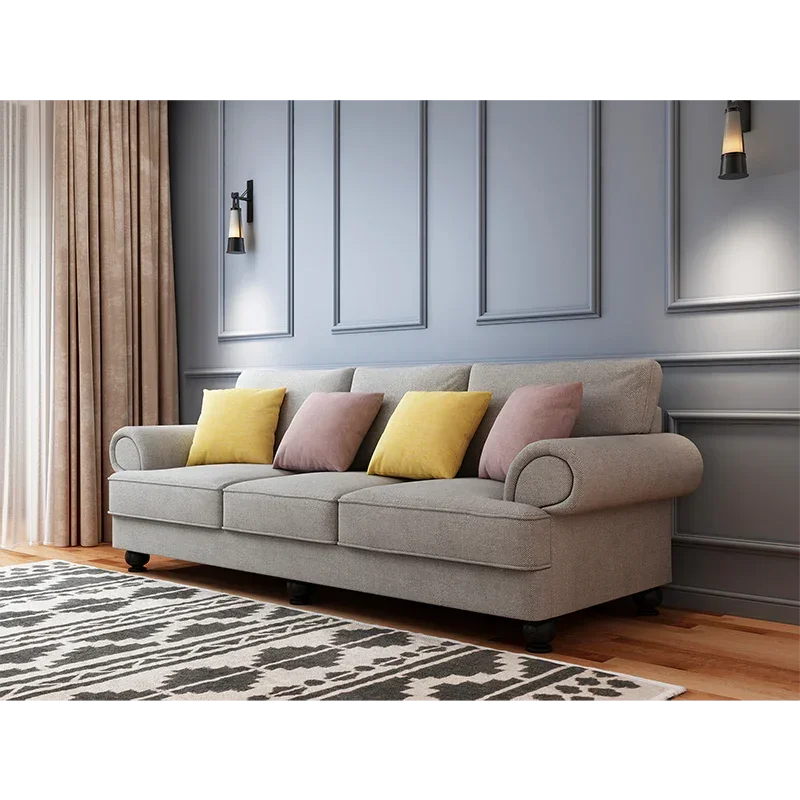 The Cloud Nine 3-Seater Sofa Grey - Stacks Warehouse