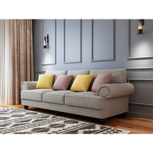 The Cloud Nine 3-Seater Sofa Grey - Flea Market