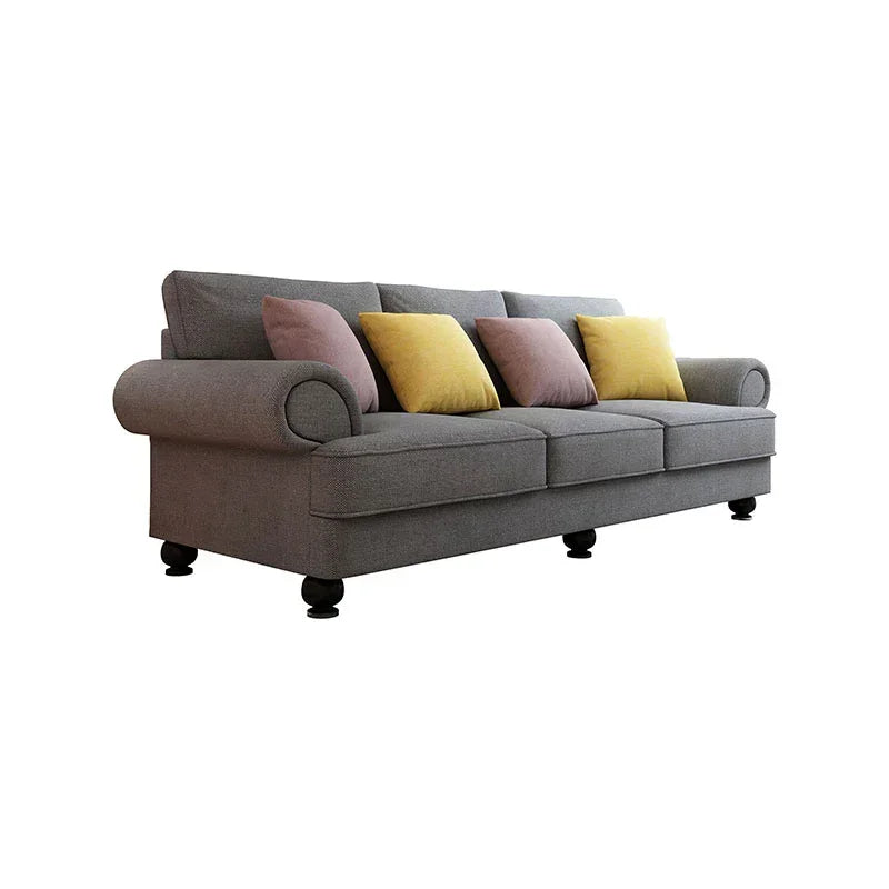 The Cloud Nine 3-Seater Sofa Slate Grey - Stacks Warehouse