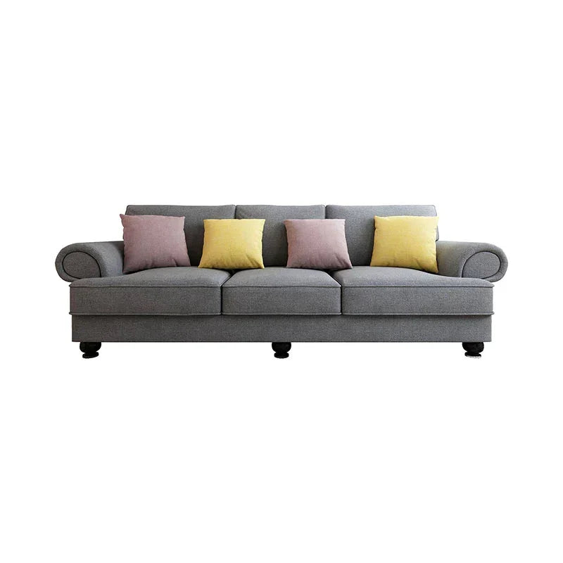 The Cloud Nine 3-Seater Sofa Slate Grey - Stacks Warehouse