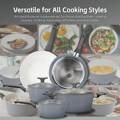 Non-Stick Marble Coating Saucepan with Lid 20cm