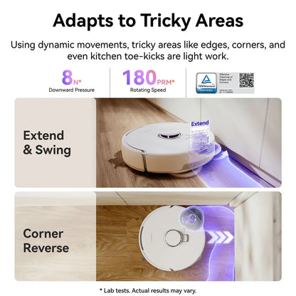 Narwal Freo Z10 Robotic Vacuum and Mop Cleaner - Covers Every Angle Without Any Tangles