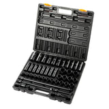 VEVOR 43pc Impact Socket Set 6-Point Metric 9-30mm Standard Deep