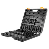 VEVOR 43pc Impact Socket Set 6-Point Metric 9-30mm Standard Deep