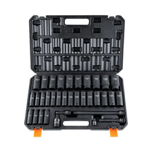VEVOR 34pc 1/2" Drive Deep Impact Socket Set Metric 8-36mm Cr-Mo