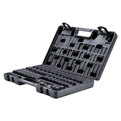 VEVOR 34pc 1/2" Drive Deep Impact Socket Set Metric 8-36mm Cr-Mo