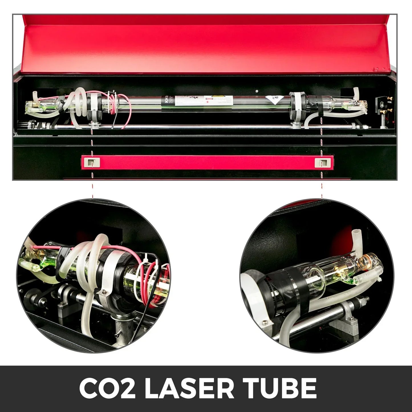VEVOR 80W CO2 Laser Engraver - 700x500mm Cutting Machine with Colour Screen