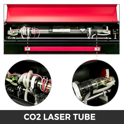 VEVOR 80W CO2 Laser Engraver - 700x500mm Cutting Machine with Colour Screen