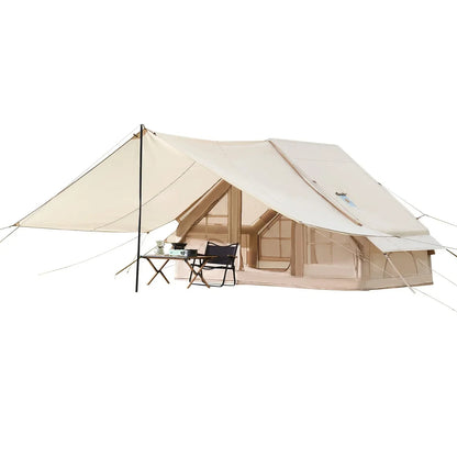VEVOR Inflatable Camping Tent 3-5 Person Easy Setup Blow Up 4 Season Glamping