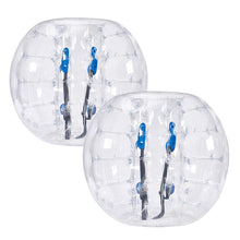 Inflatable Bumper Balls 2-Pack, 4FT/1.2M Body Sumo Zorb Balls for Teen & Adult, 0.8mm Thick PVC Human Hamster Bubble Balls for Outdoor Team Gaming Play, Bumper Bopper Toys for Garden, Yard, Park