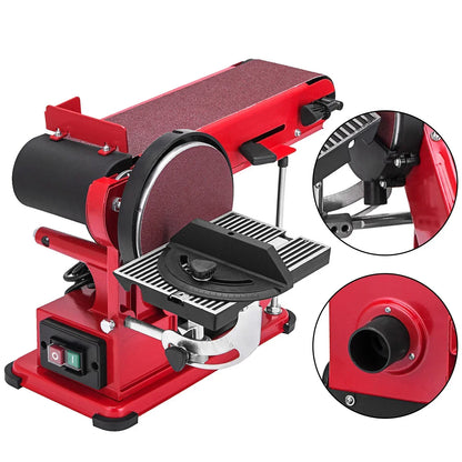 VEVOR Belt Disc Combo Sander 4"x36" 6" 375W Bench Grinder