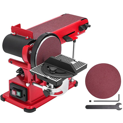 VEVOR Belt Disc Combo Sander 4"x36" 6" 375W Bench Grinder