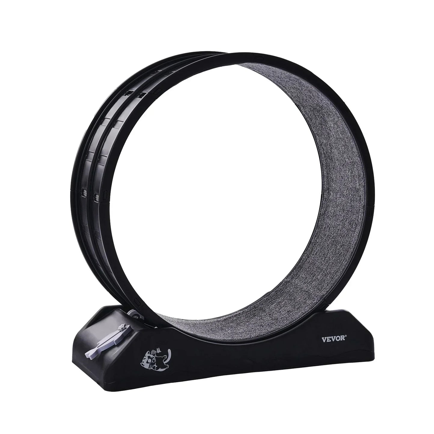 VEVOR 31.5" Cat Exercise Wheel - Large Running Wheel with Brake
