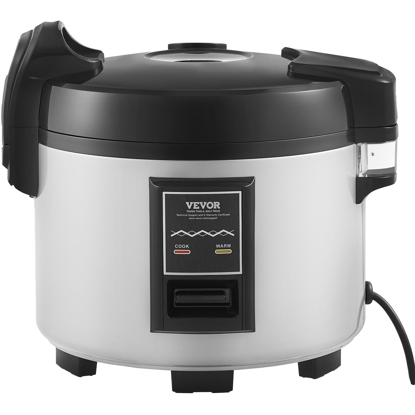 VEVOR Commercial Rice Cooker 9L 45-Cup 3D Heating Non-Stick 12-Hour Keep-Warm Restaurant Catering