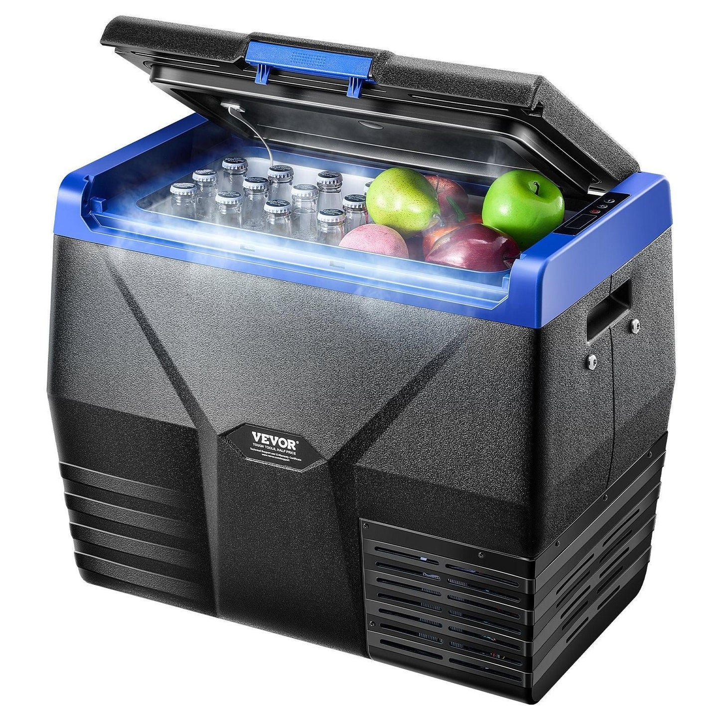 Vevor 20L Portable Car Fridge Freezer - 12V/24V Compressor Cooler