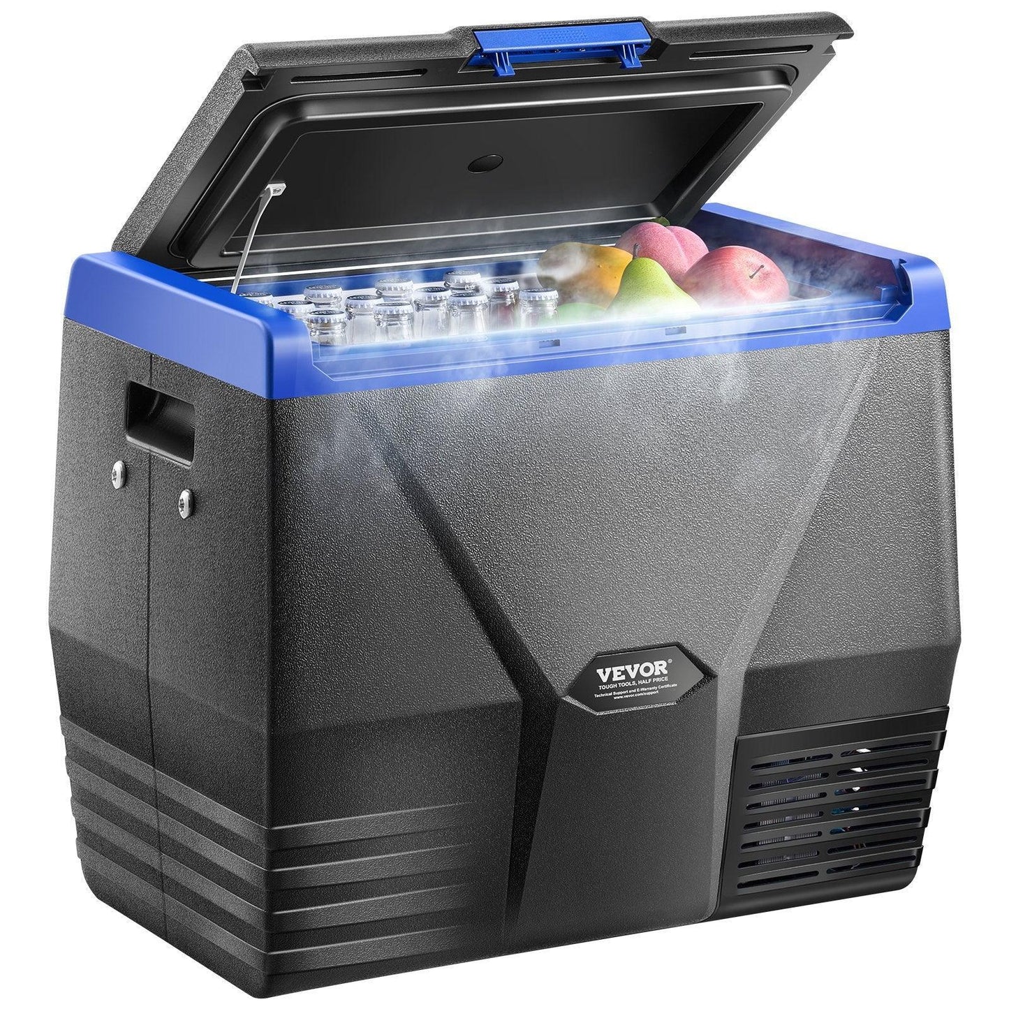 Vevor 35L Portable Car Fridge Freezer - 12V/24V Compressor Cooler