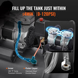 VEVOR 30L Air Compressor Portable Oil-Free 90 PSI Compact