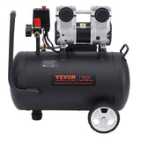 VEVOR 30L Air Compressor Portable Oil-Free 90 PSI Compact