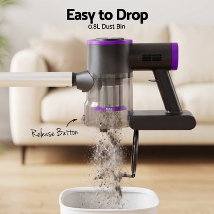 Devanti 3-in-1 Corded Stick Vacuum 16000Pa - Purple - view 5