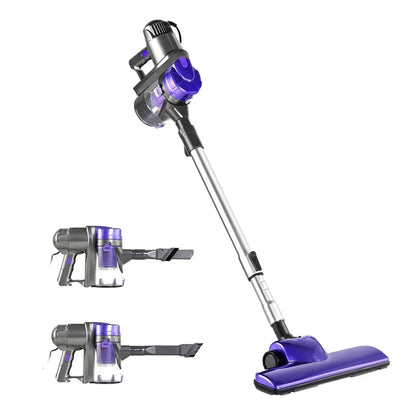 Devanti Stick Vacuum Cleaner Handheld Corded 450W Purple - Stacks Warehouse