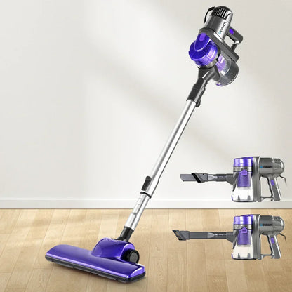 Devanti Stick Vacuum Cleaner Handheld Corded 450W Purple - Stacks Warehouse