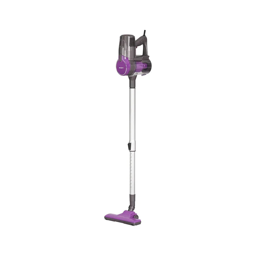 Devanti Stick Vacuum Cleaner Bagless Corded 500W Purple - Stacks Warehouse