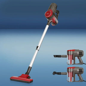 Devanti Stick Vacuum Cleaner Bagless Corded 500W Red - Flea Market