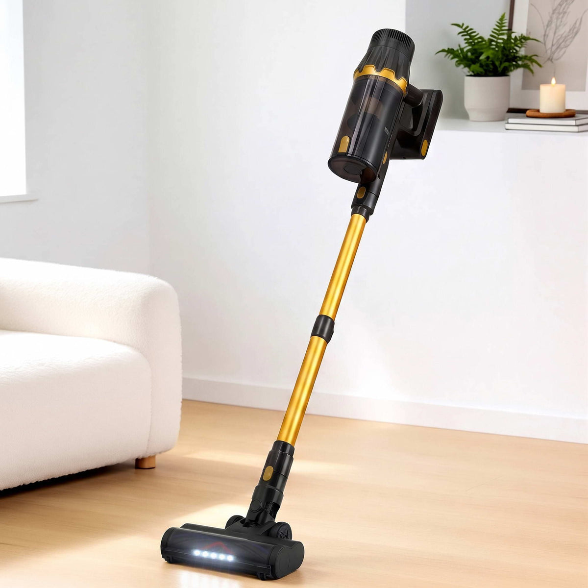 Devanti 30000Pa Cordless Stick Vacuum 4-in-1 - Gold