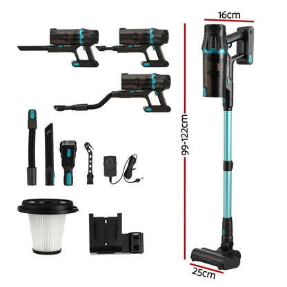 Devanti 30000Pa Cordless Stick Vacuum 4-in-1 - Green - view 2