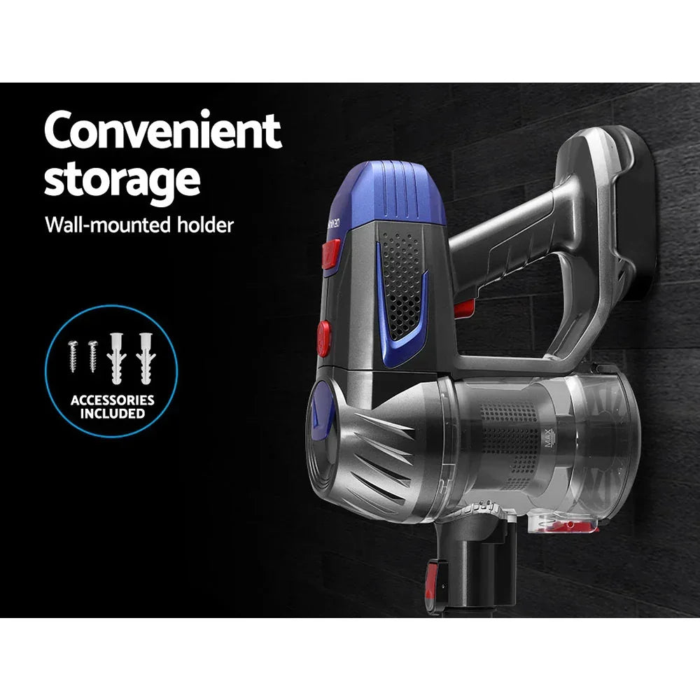 Devanti Stick Vacuum Cleaner Bagless Cordless 150W Gold - Stacks Warehouse