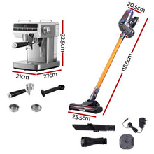 Devanti K7 Cordless Vacuum Plus Coffee Machine Deluxe
