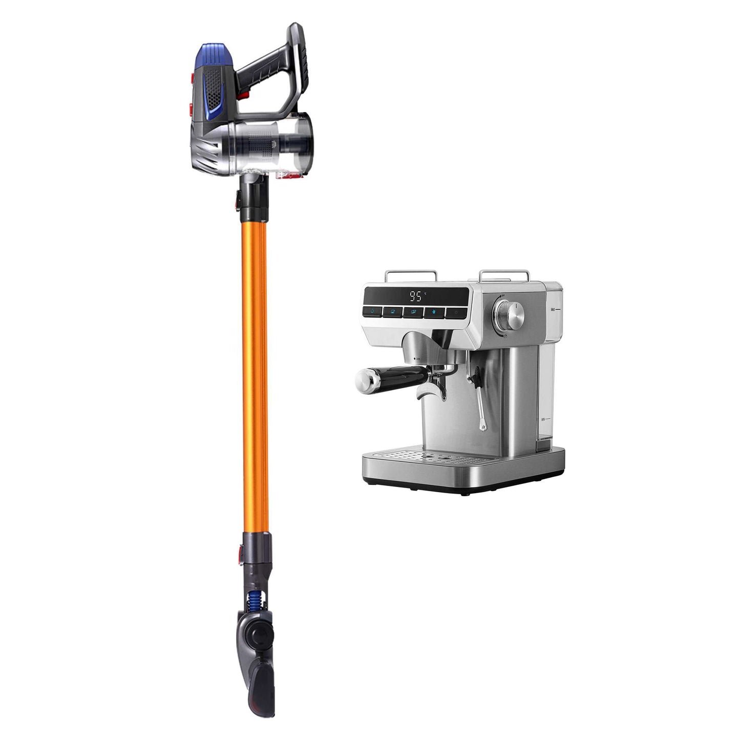 Devanti K7 Cordless Vacuum Plus Coffee Machine Deluxe