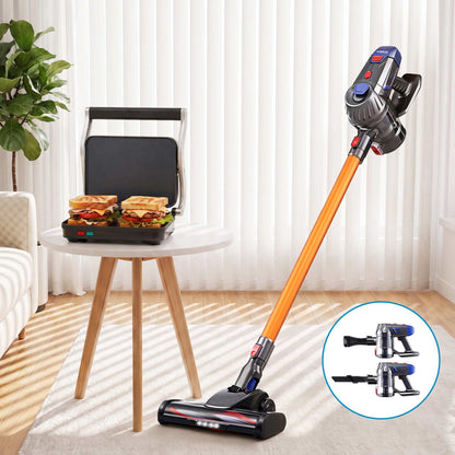 Devanti K7 Cordless Vacuum Plus Sandwich Maker Panini Press
